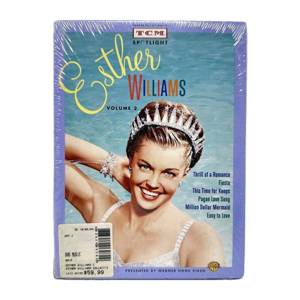 TCM Spotlight Esther Williams Collection Volume 2 DVD Set - 6 Movie Collection